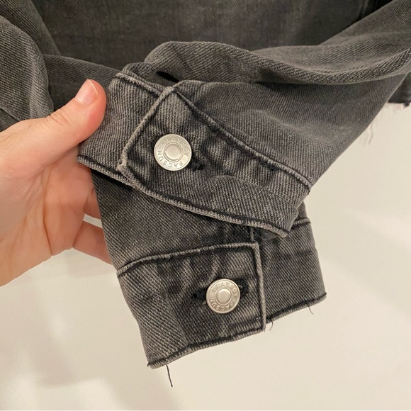 Playboy Jan 1986 Andy Warhol Cover Grey Bunny Distressed Rhinestone Denim Jacket - Picture 10 of 16